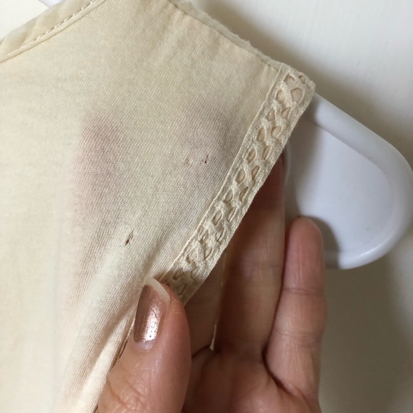 J. Crew Beige Cream 100% Cotton Tank Top XS - Picture 9 of 9